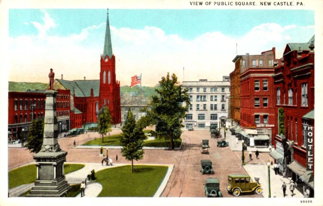 Public Square in New Castle