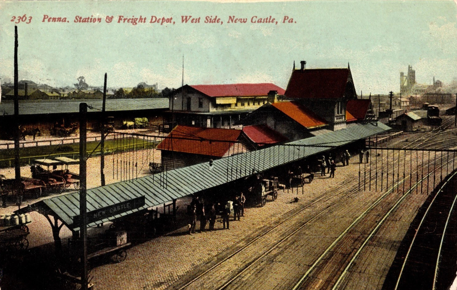 Pennsylvania Railroad Station, New Castle, PA